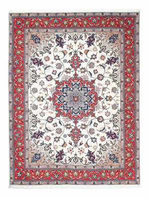 Perzisch tapijt - Tabriz - Royal - 202 x 147 cm - beige