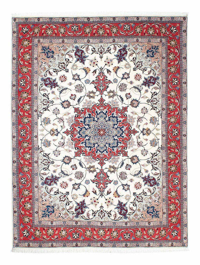 Perzisch tapijt - Tabriz - Royal - 202 x 147 cm - beige
