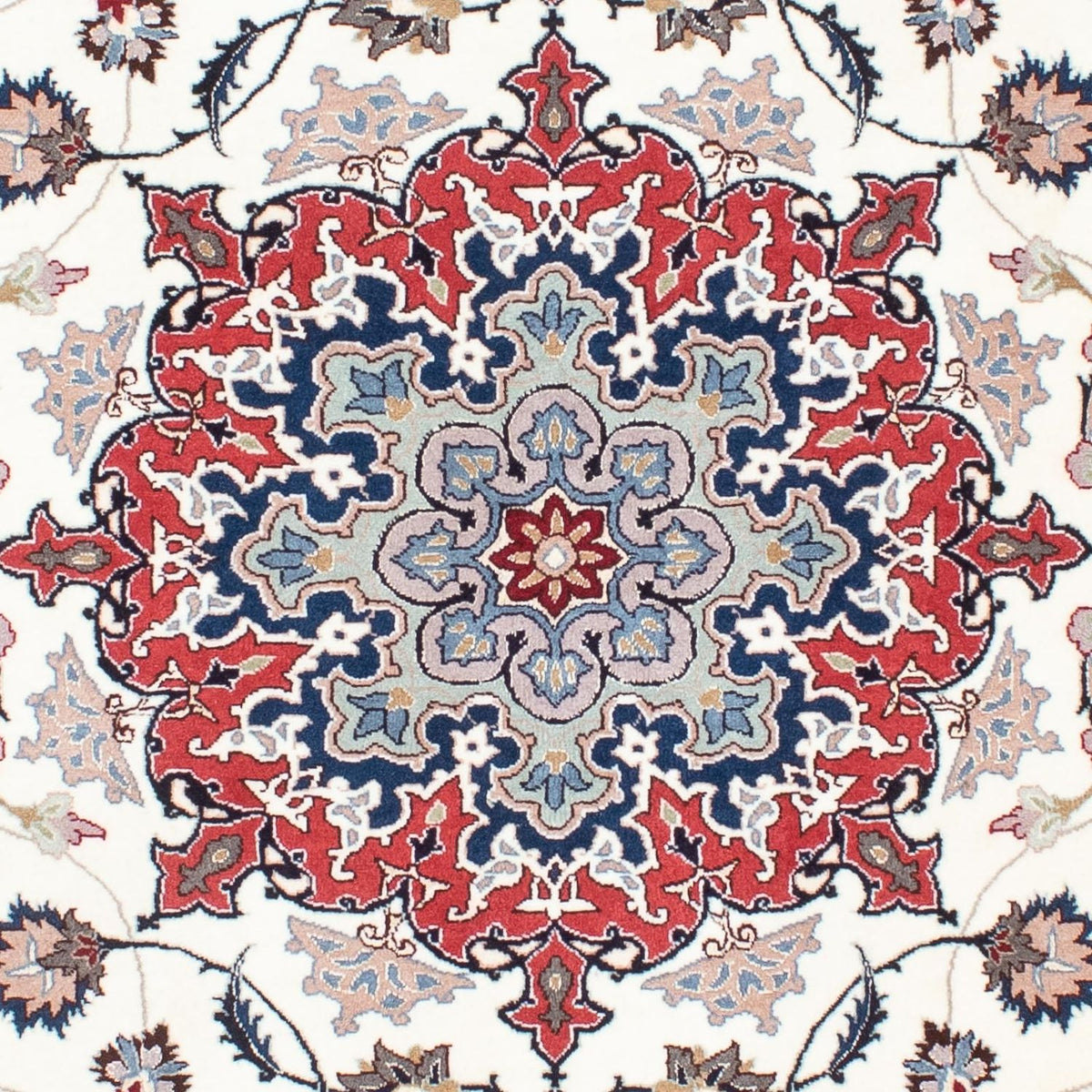 Perzisch tapijt - Tabriz - Royal - 202 x 147 cm - beige