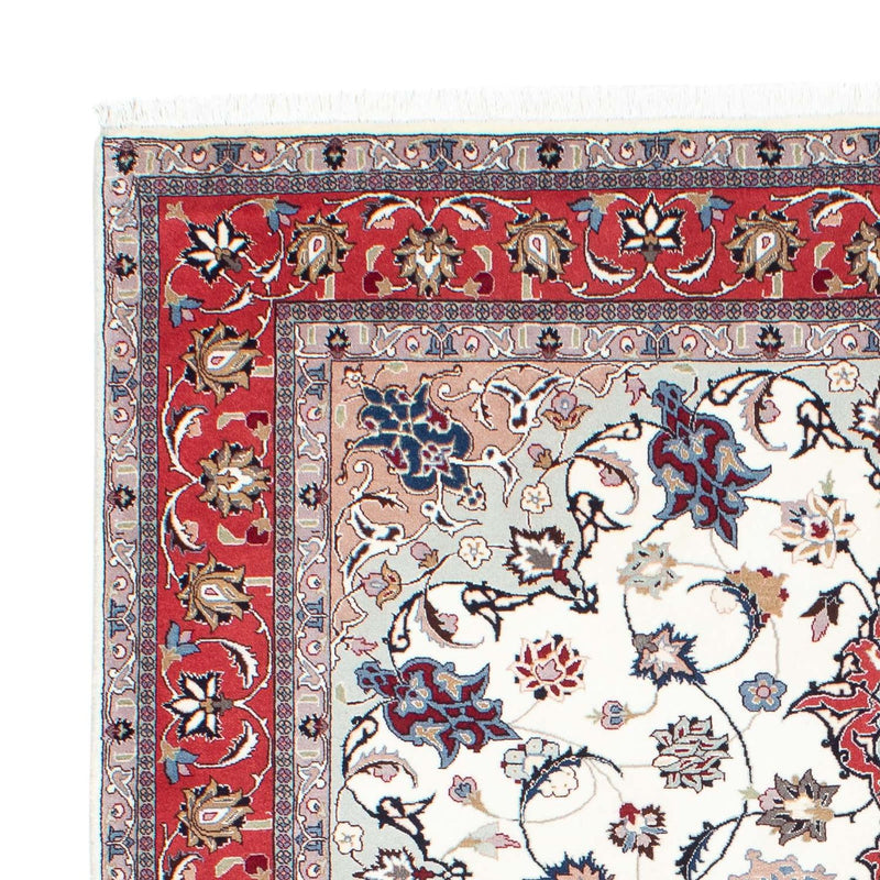 Perzisch tapijt - Tabriz - Royal - 202 x 147 cm - beige