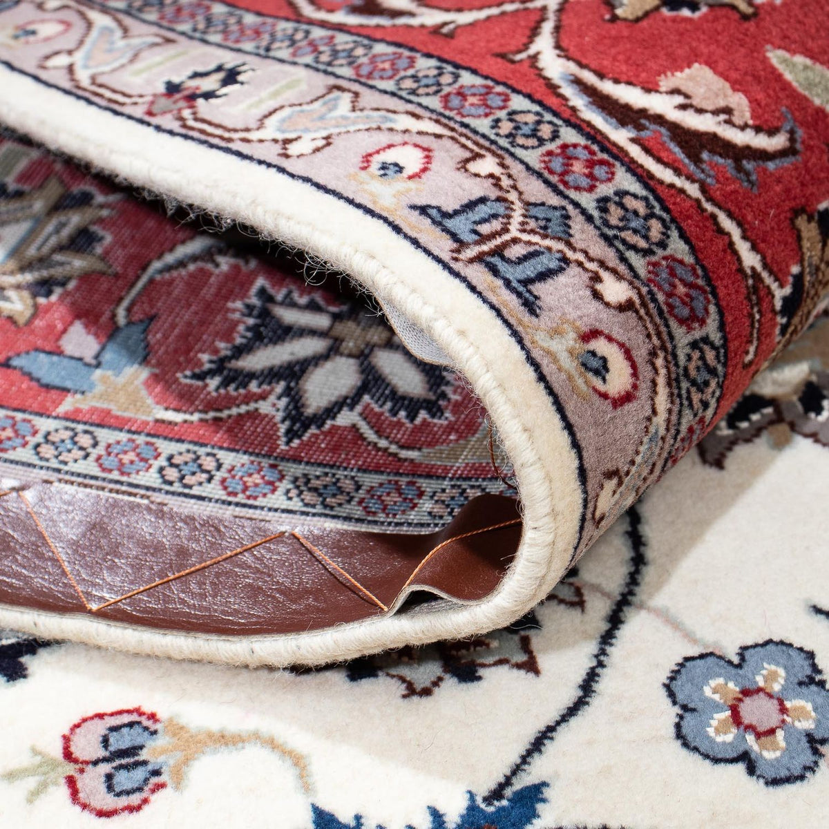 Perzisch tapijt - Tabriz - Royal - 202 x 147 cm - beige