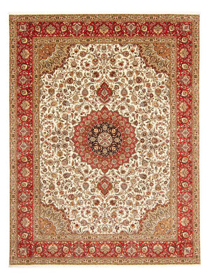 Perzisch tapijt - Tabriz - Royal - 394 x 305 cm - rood