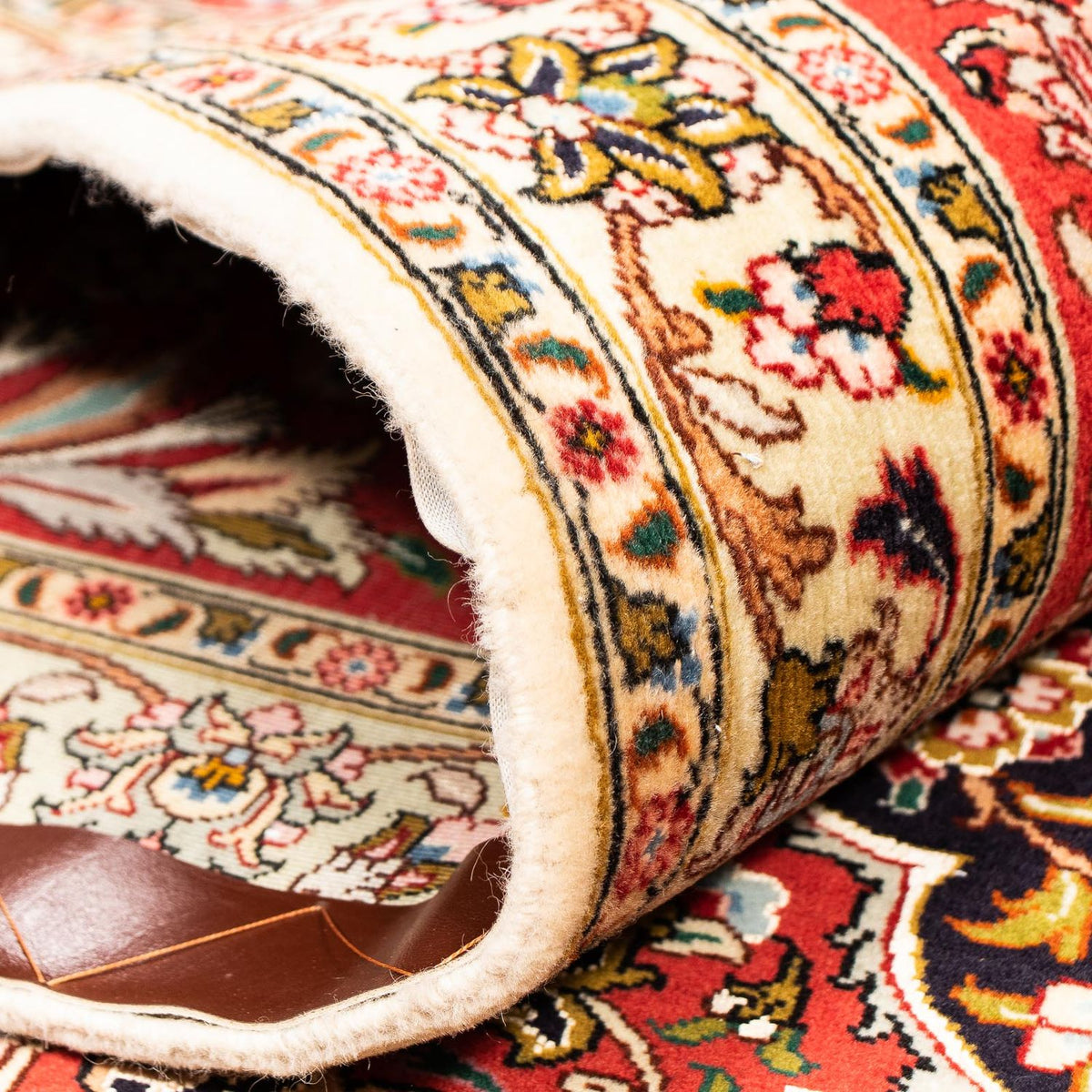 Perzisch tapijt - Tabriz - Royal - 394 x 305 cm - rood