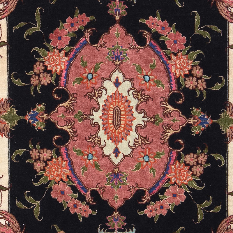 Perzisch tapijt - Tabriz - Royal - 90 x 60 cm - donkerblauw