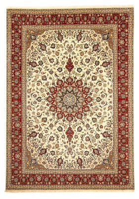 Perzisch tapijt - Tabriz - Royal - 340 x 255 cm - beige