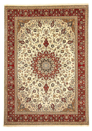 Perzisch tapijt - Tabriz - Royal - 340 x 255 cm - beige