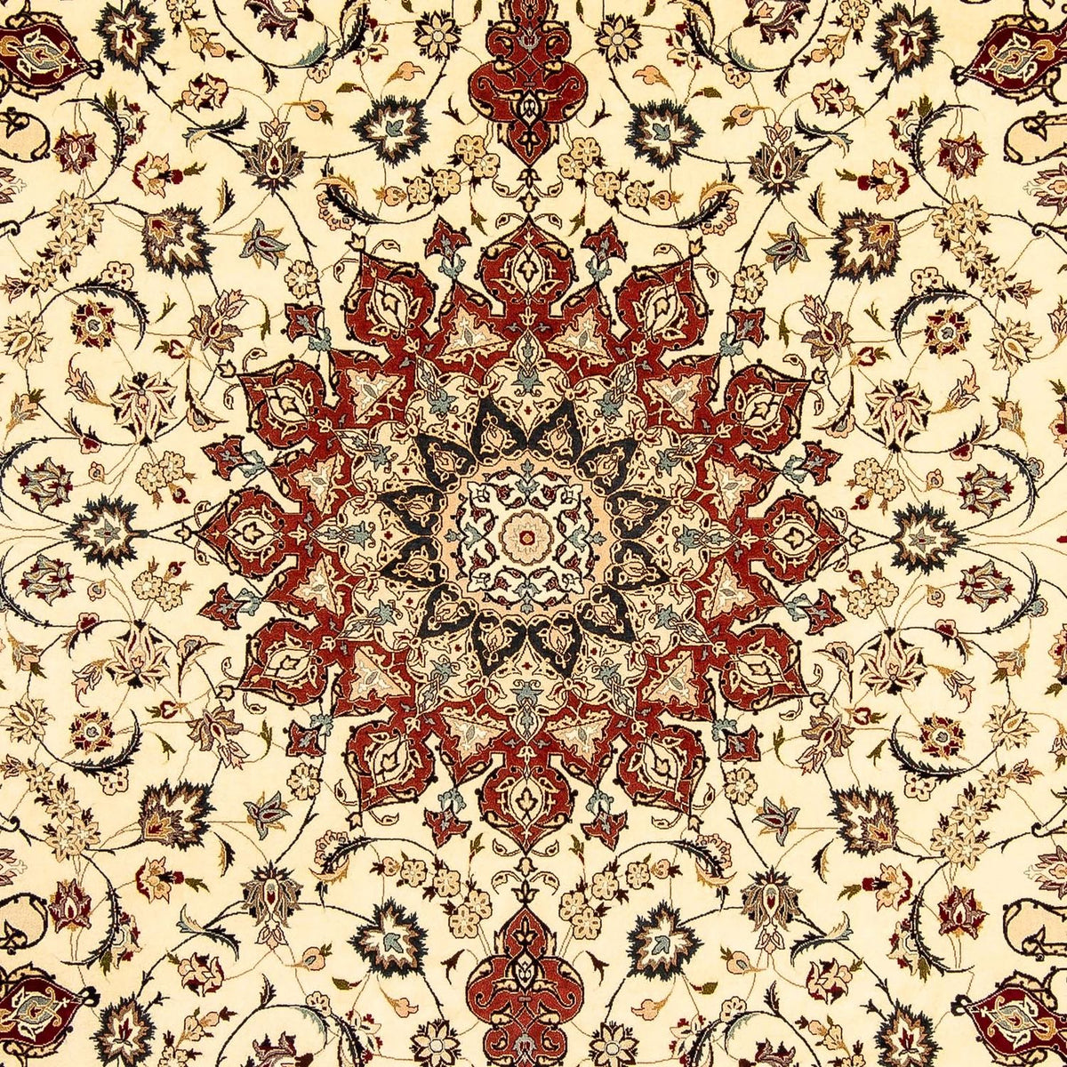 Perzisch tapijt - Tabriz - Royal - 340 x 255 cm - beige