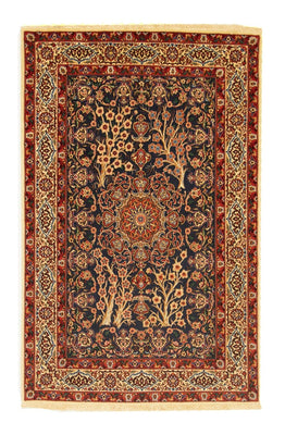 Perzisch tapijt - Isfahan - Premium - 155 x 103 cm - zwart