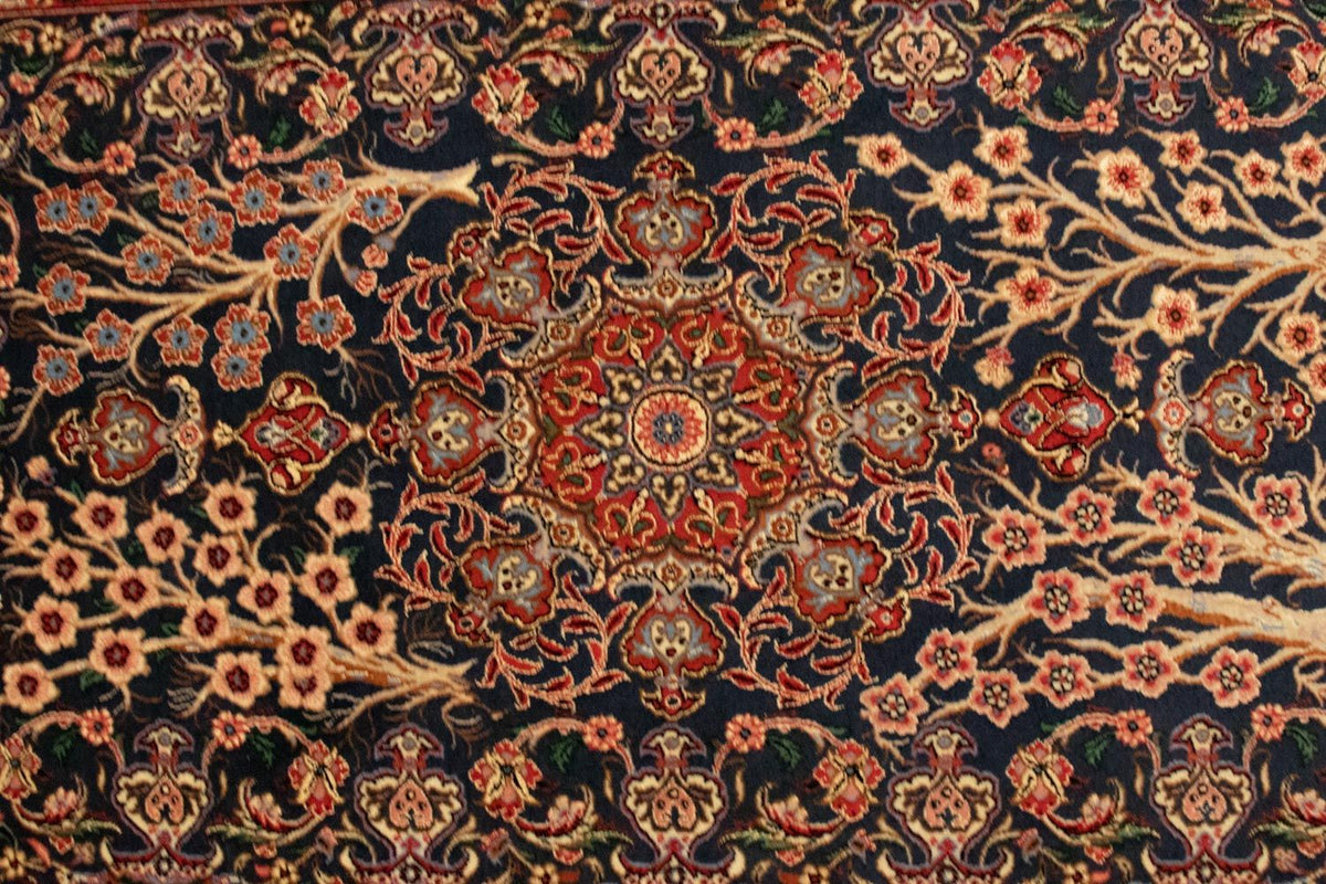 Perzisch tapijt - Isfahan - Premium - 155 x 103 cm - zwart