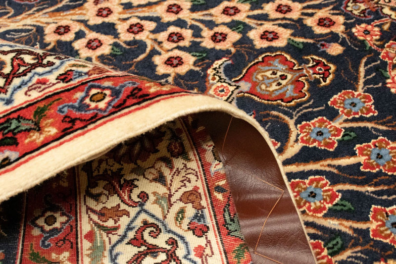 Perzisch tapijt - Isfahan - Premium - 155 x 103 cm - zwart