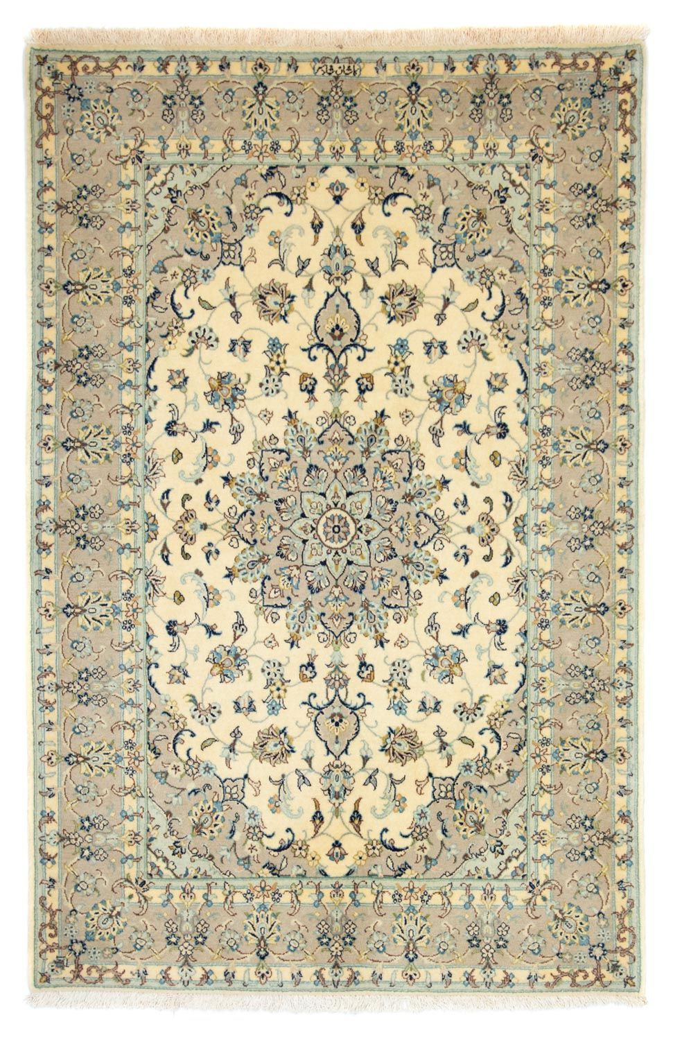 Perzisch tapijt - Keshan - 210 x 137 cm - beige