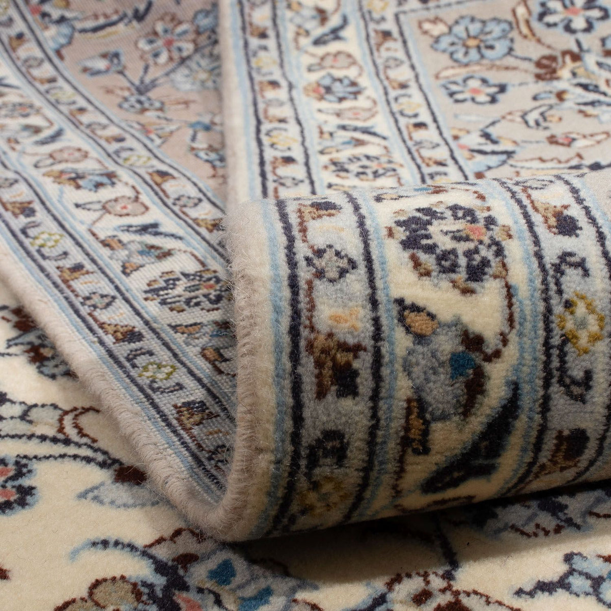 Perzisch tapijt - Keshan - 352 x 248 cm - beige