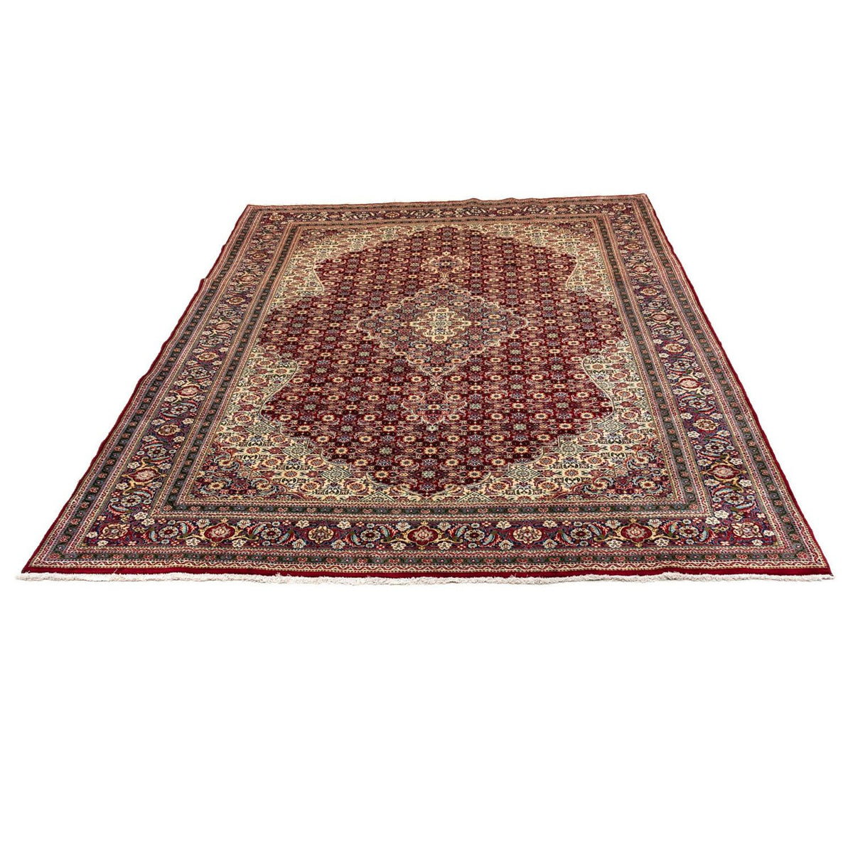 Perzisch tapijt - Tabriz - Royal - 292 x 210 cm - donkerrood