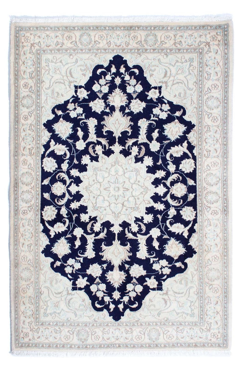 Perzisch tapijt - Nain - 189 x 130 cm - beige