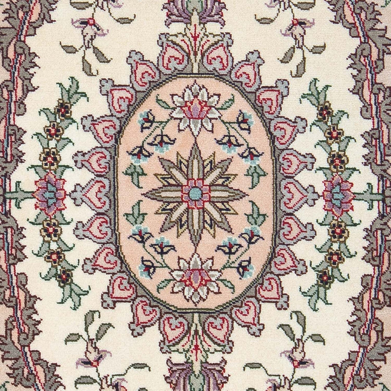 Perzisch tapijt - Tabriz - Royal - 90 x 60 cm - beige