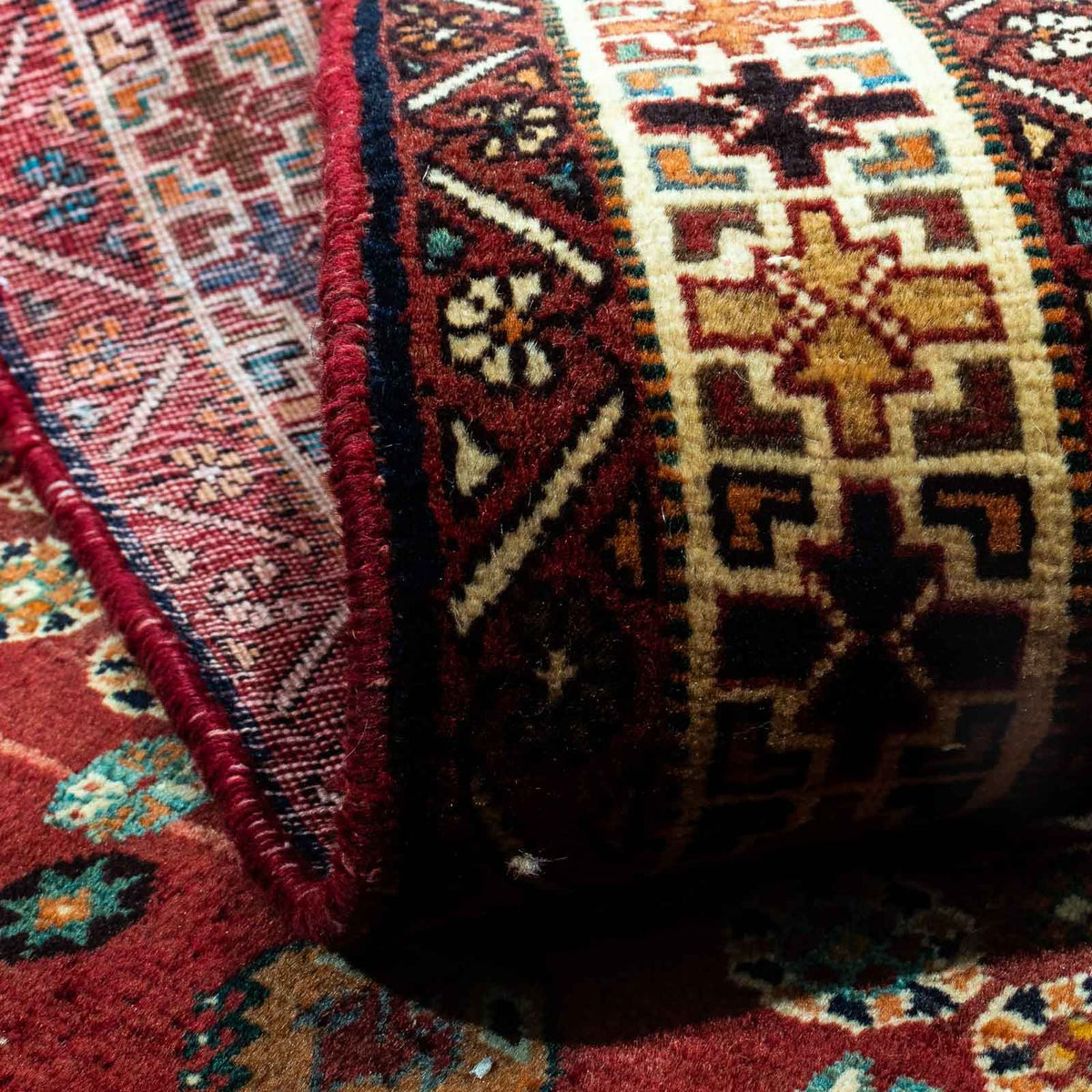 Perzisch Tapijt - Nomadisch - 277 x 173 cm - donkerrood