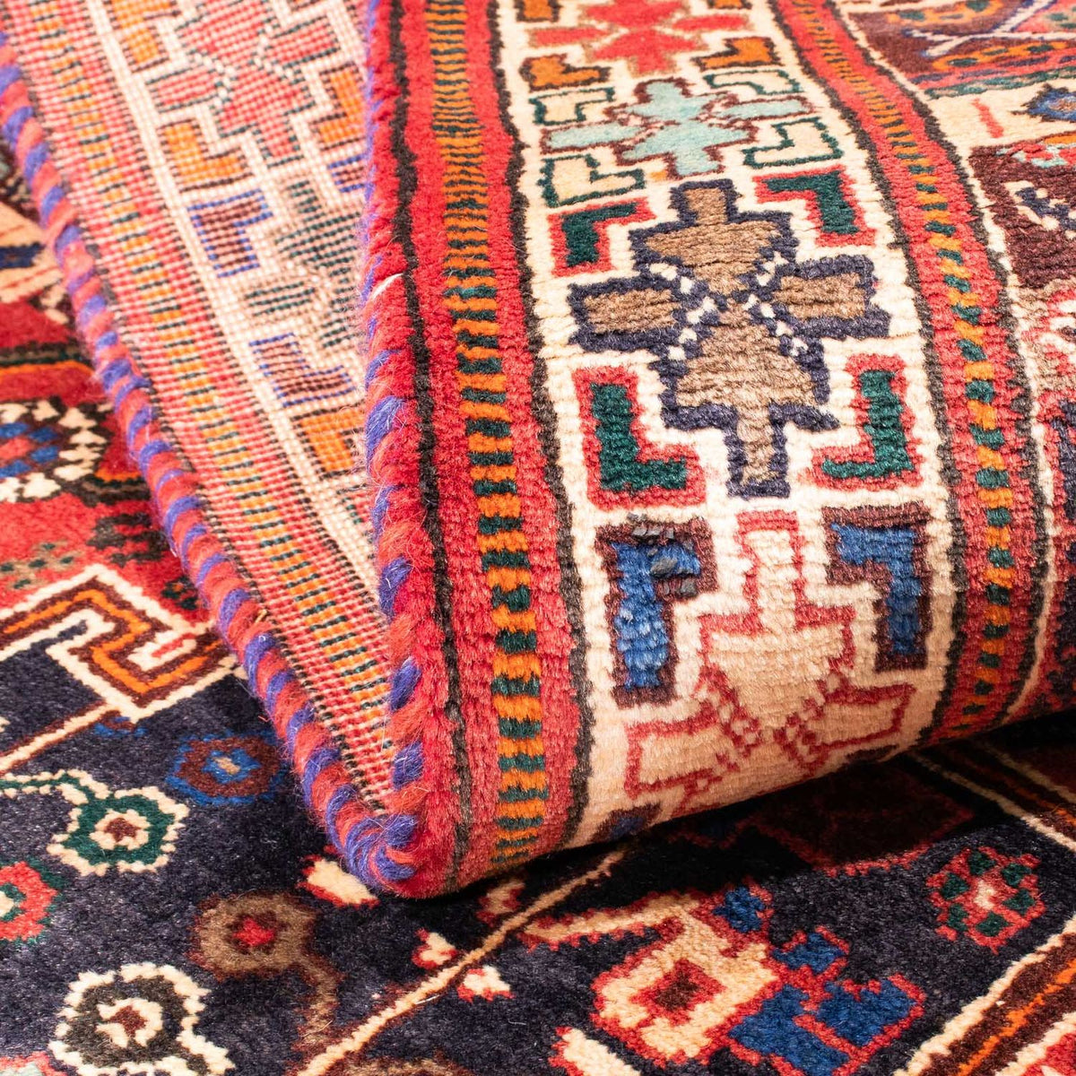 Perzisch Tapijt - Nomadisch - 154 x 100 cm - rood