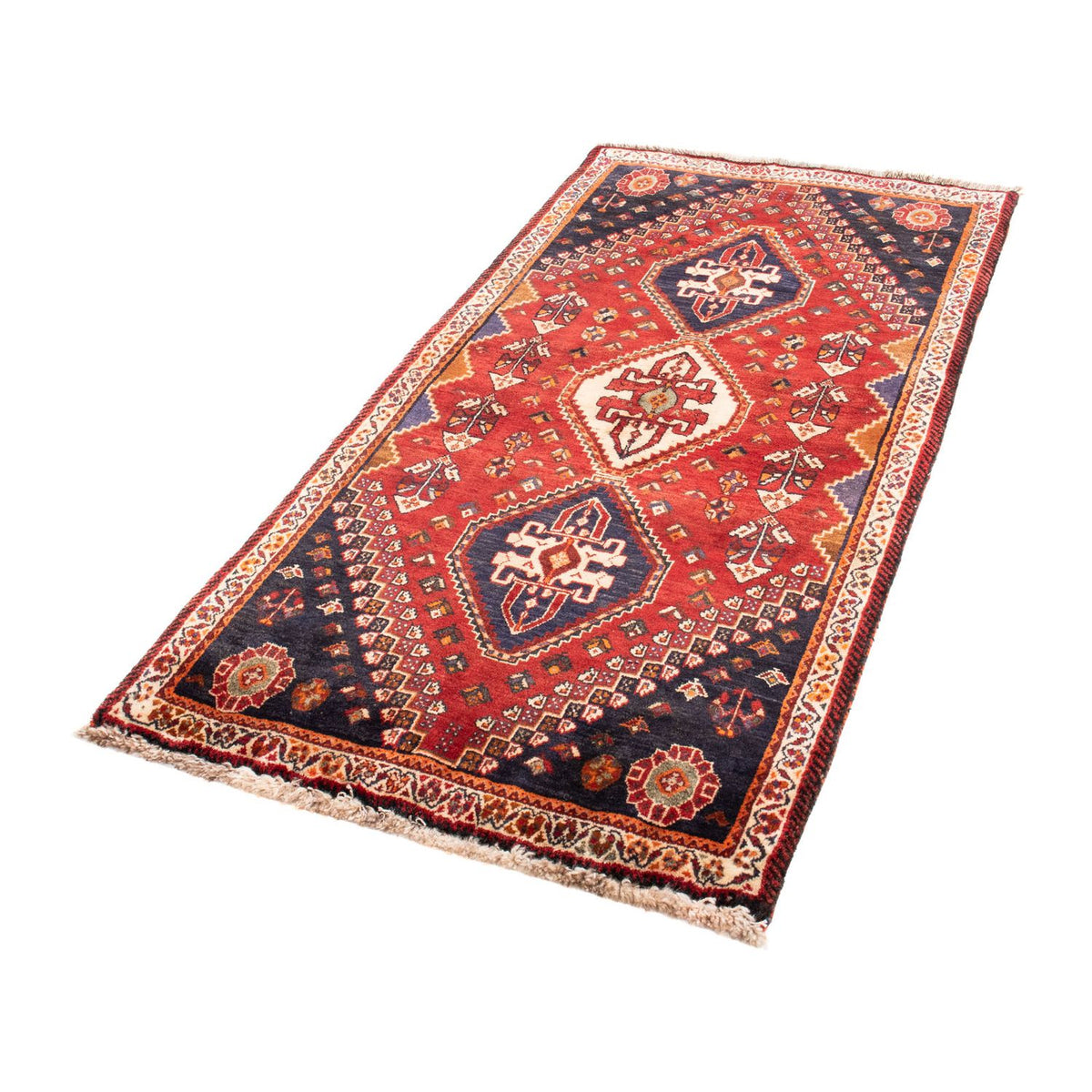 Loper Perzisch Tapijt - Nomadisch - 172 x 83 cm - donkerrood