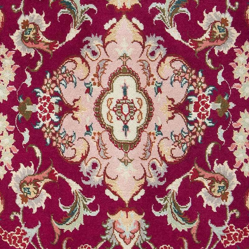 Perzisch tapijt - Tabriz - Royal - 90 x 60 cm - donkerrood