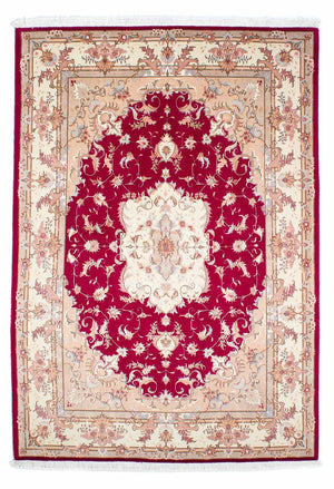 Perzisch tapijt - Tabriz - Royal - 235 x 164 cm - rood