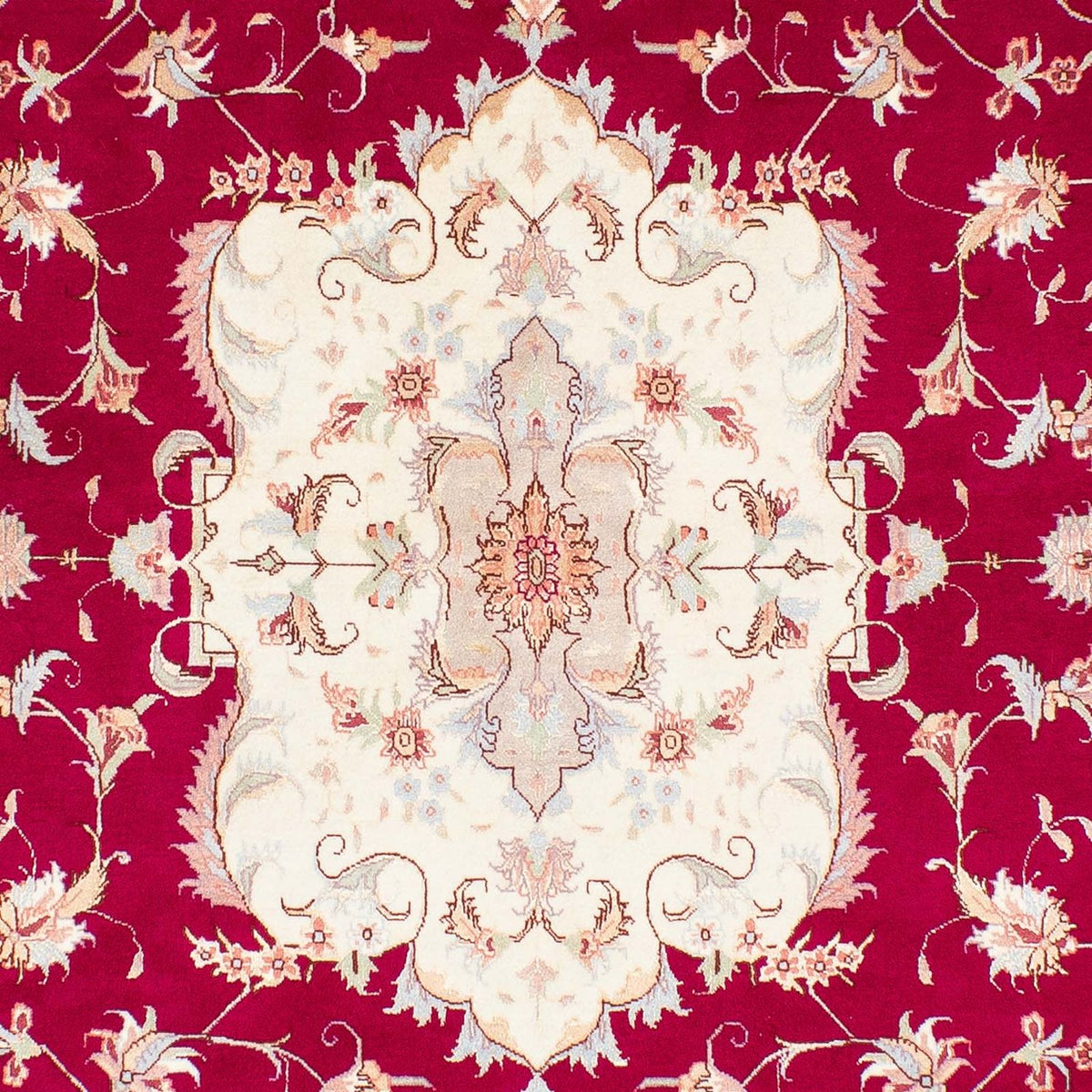 Perzisch tapijt - Tabriz - Royal - 235 x 164 cm - rood