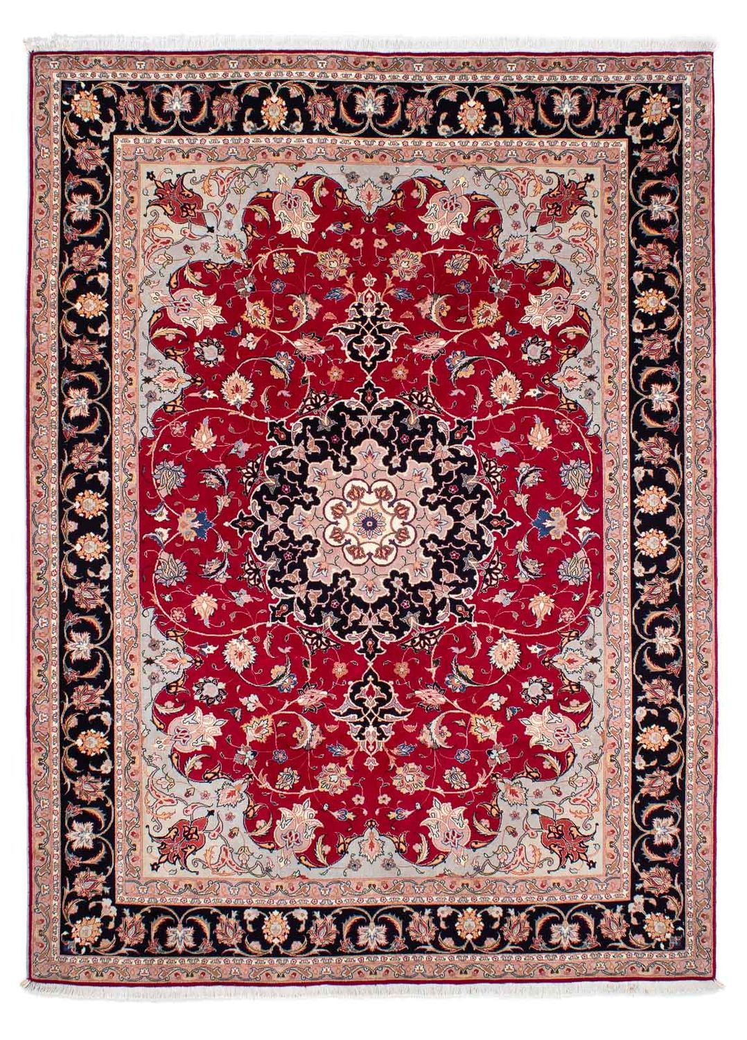 Perzisch tapijt - Tabriz - Royal - 240 x 175 cm - rood