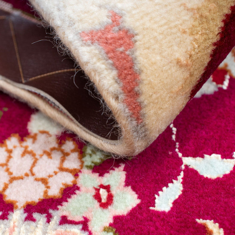 Perzisch tapijt - Tabriz - Royal - 90 x 60 cm - donkerrood