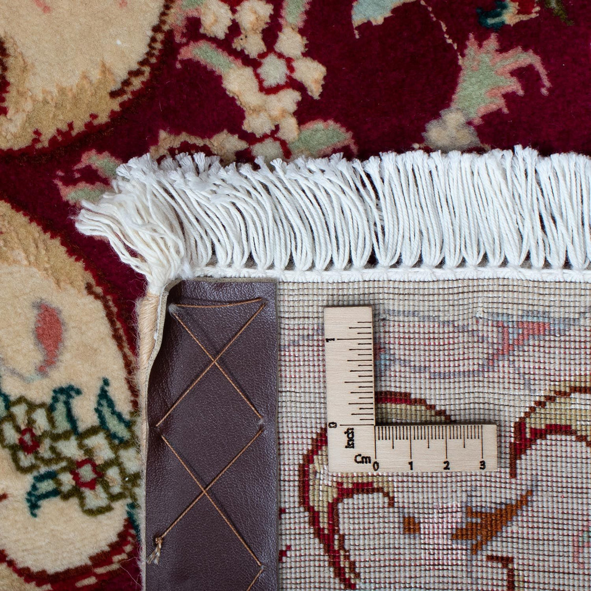 Perzisch tapijt - Tabriz - Royal - 90 x 60 cm - donkerrood