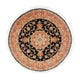 Tabriz - 50 Raj Tapijt 100x100cm - Perzisch tapijt