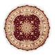 Tabriz - 50 Raj Tapijt 155x155cm - Perzisch tapijt