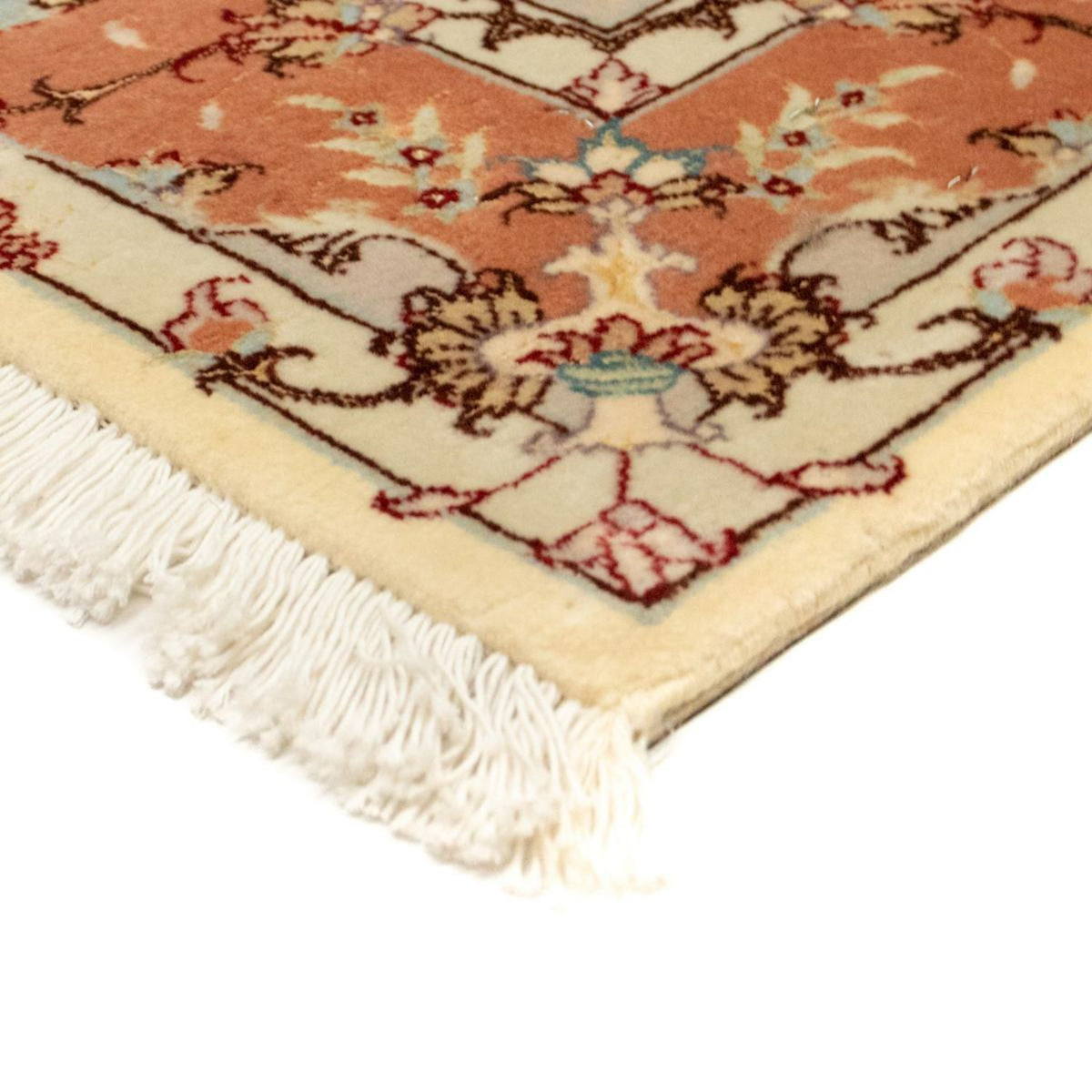 Perzisch tapijt - Tabriz - Royal - 143 x 102 cm - beige