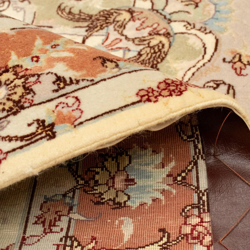 Perzisch tapijt - Tabriz - Royal - 143 x 102 cm - beige