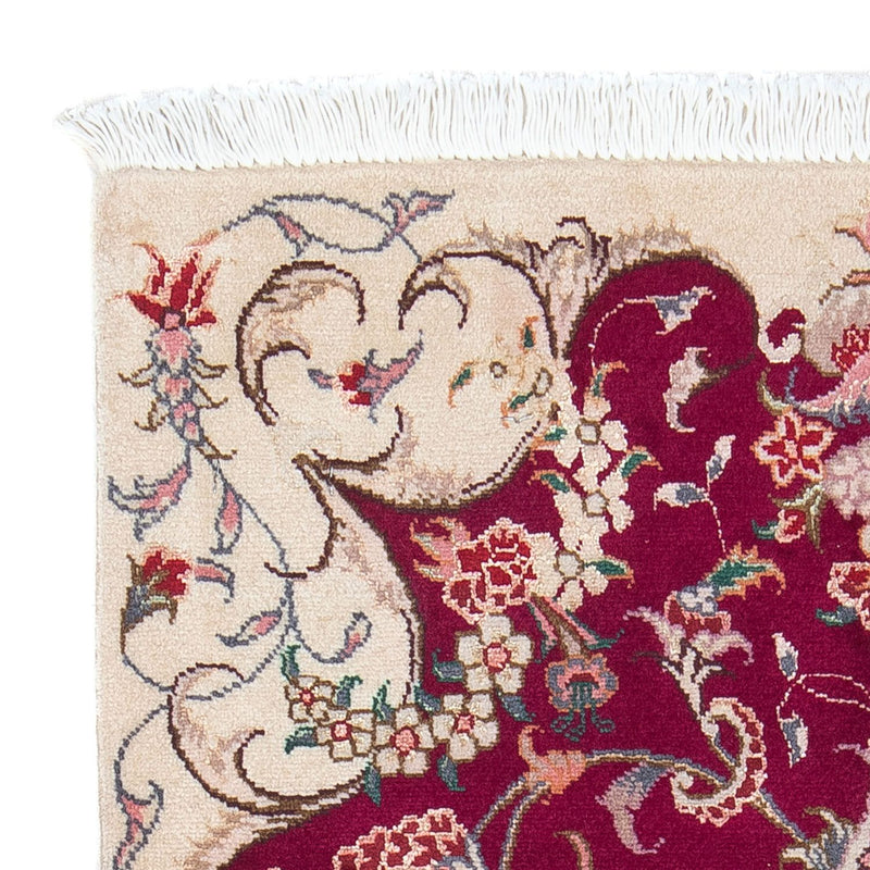 Perzisch tapijt - Tabriz - Royal - 90 x 60 cm - donkerrood