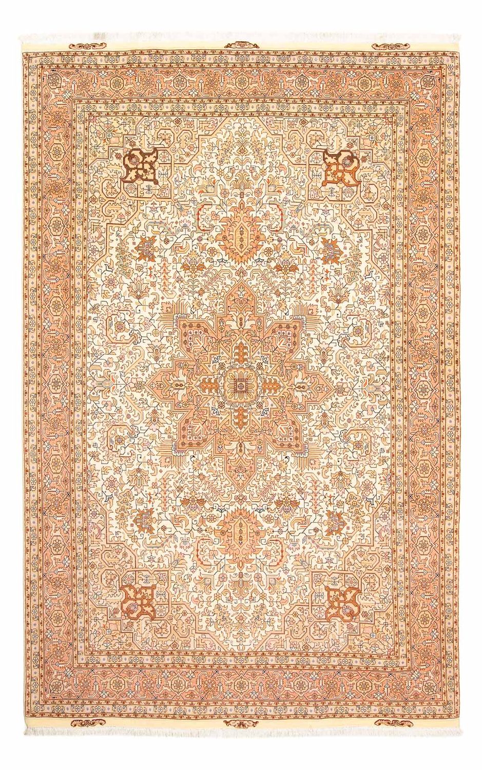 Perzisch tapijt - Tabriz - Royal - 308 x 202 cm - beige