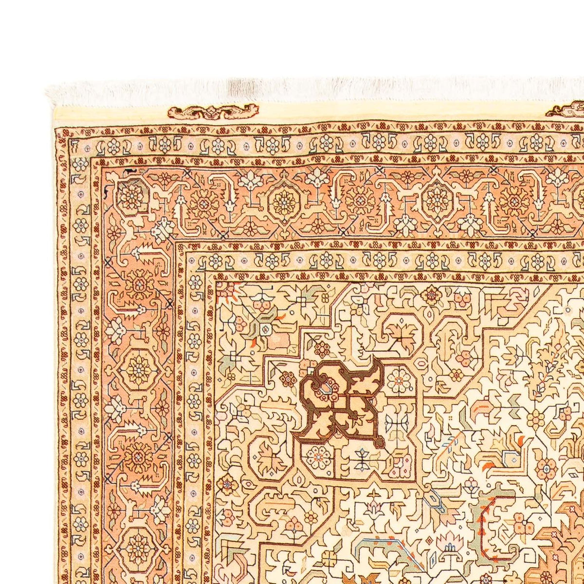 Perzisch tapijt - Tabriz - Royal - 308 x 202 cm - beige
