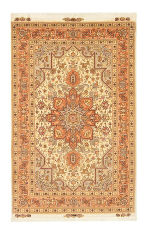 Perzisch tapijt - Tabriz - Royal - 160 x 102 cm - beige
