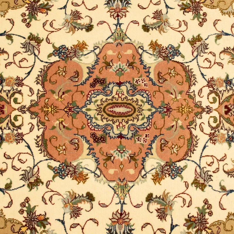 Perzisch tapijt - Tabriz - Royal - 148 x 103 cm - beige