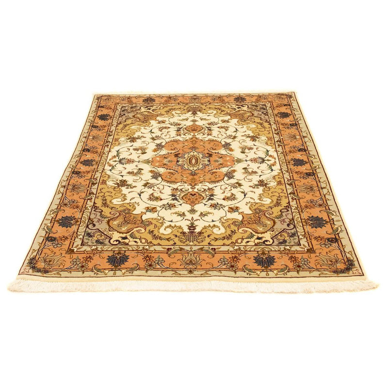 Perzisch tapijt - Tabriz - Royal - 148 x 103 cm - beige