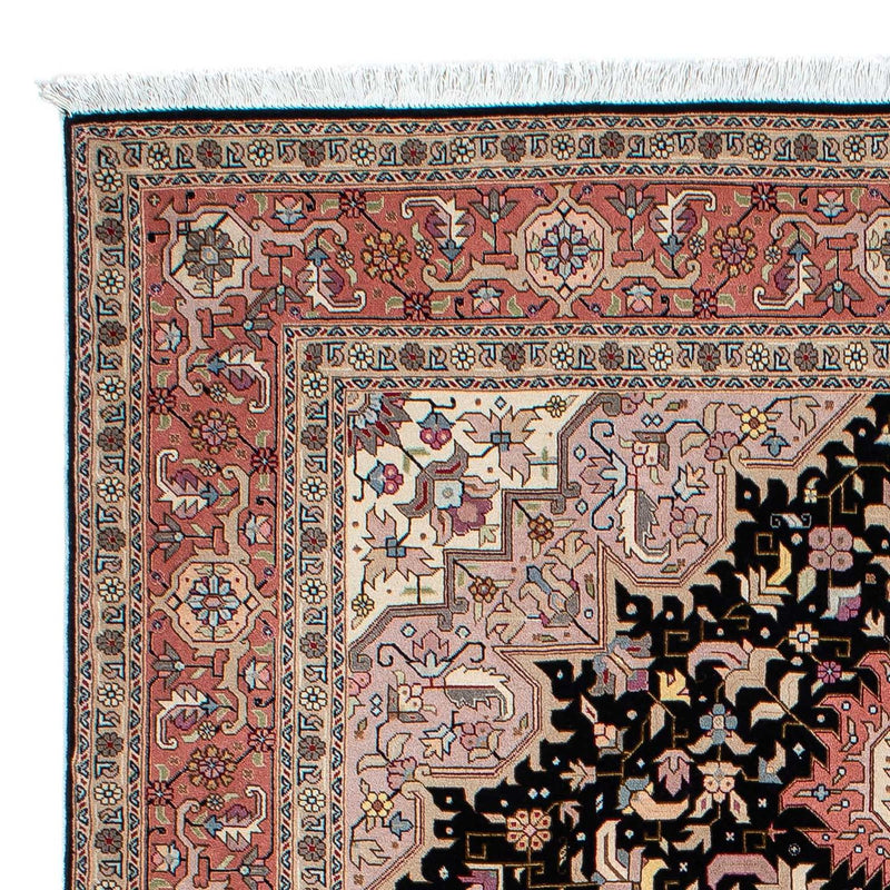 Perzisch tapijt - Tabriz - Royal - 196 x 152 cm - donkerblauw