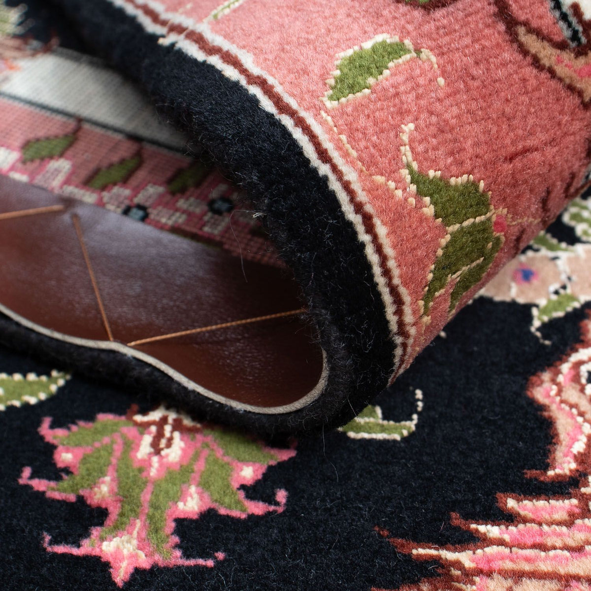 Perzisch tapijt - Tabriz - Royal - 90 x 60 cm - donkerblauw