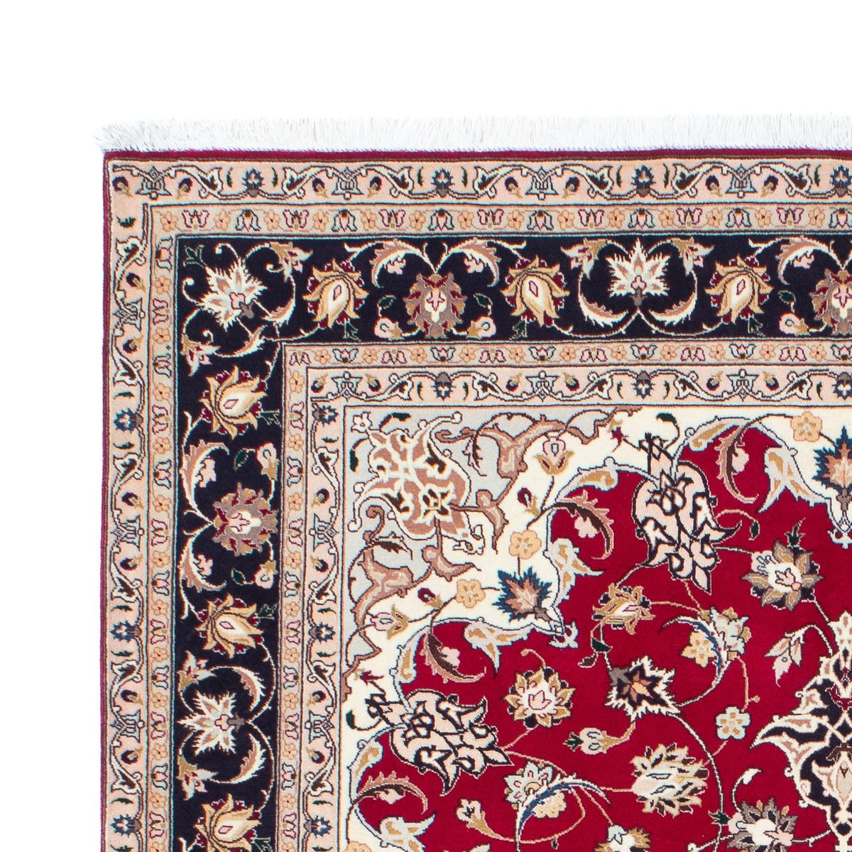 Perzisch tapijt - Tabriz - Royal - 202 x 152 cm - rood