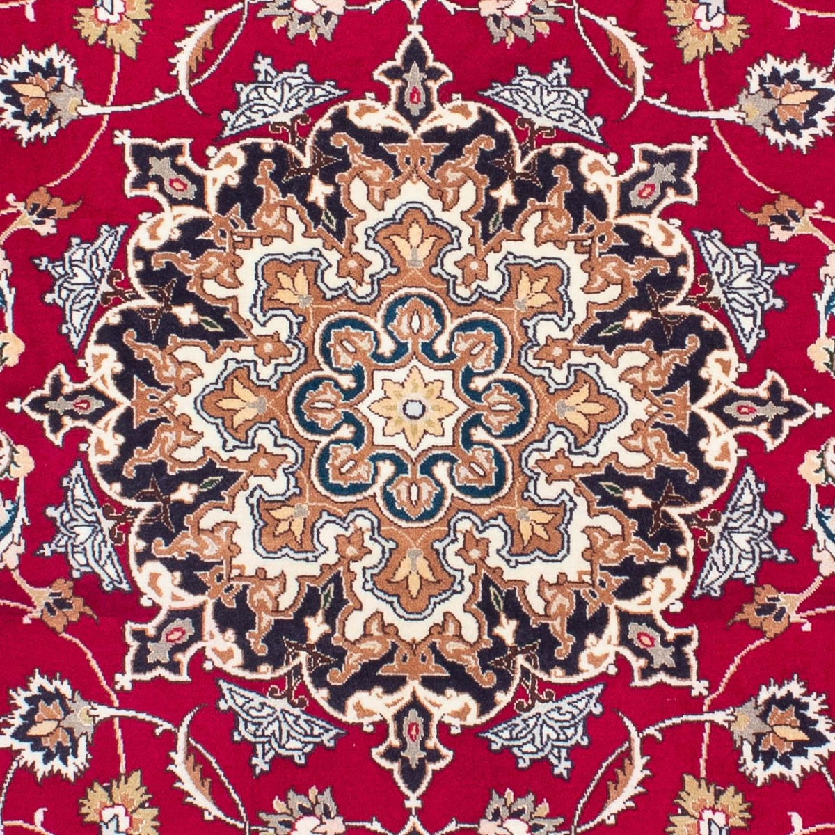 Perzisch tapijt - Tabriz - Royal - 200 x 152 cm - rood