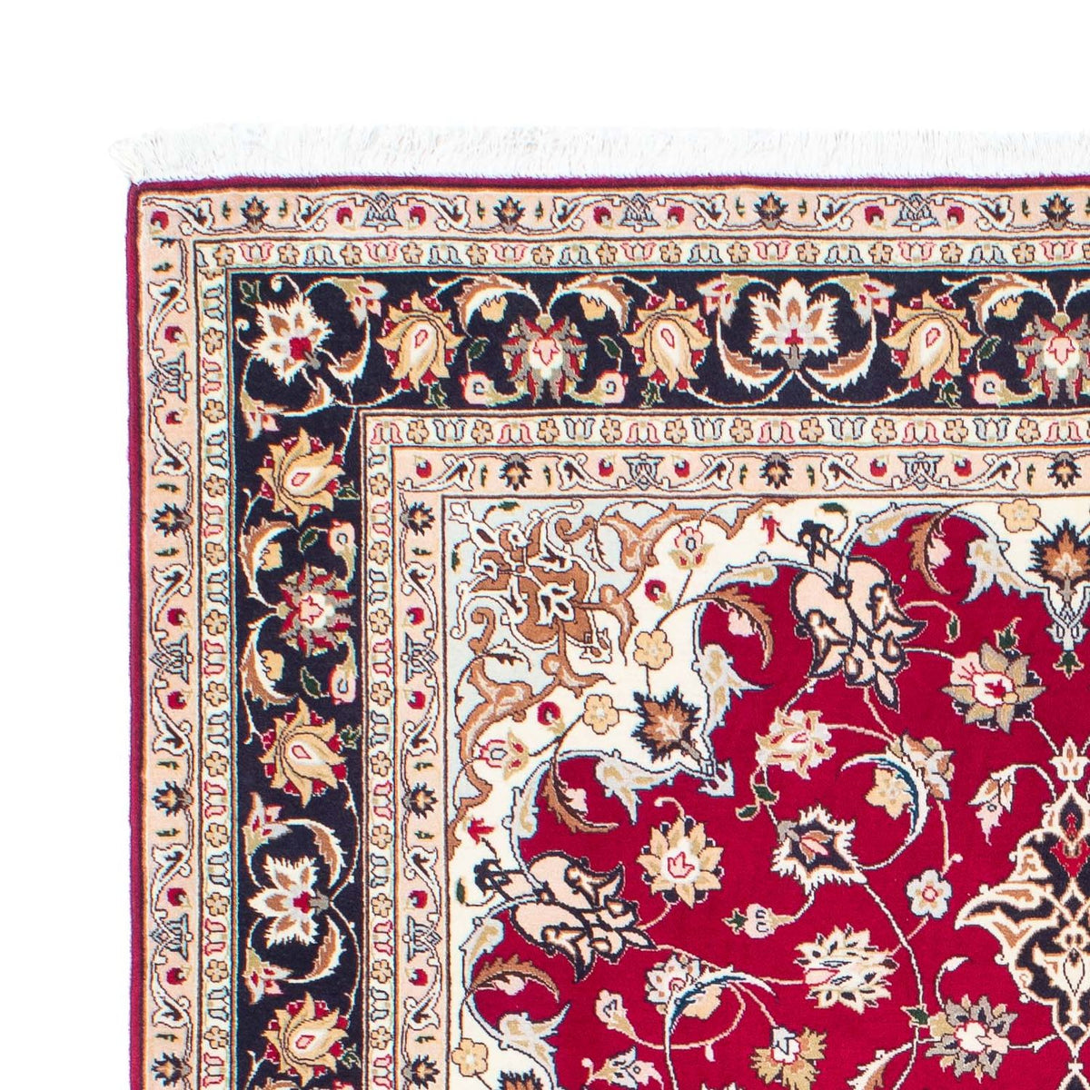 Perzisch tapijt - Tabriz - Royal - 200 x 152 cm - rood