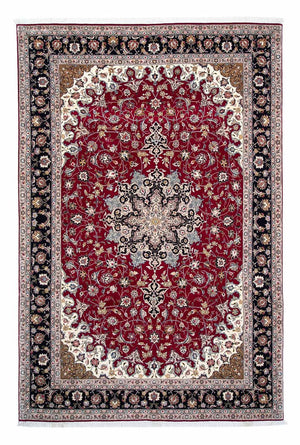 Perzisch tapijt - Tabriz - Royal - 318 x 205 cm - donkerrood