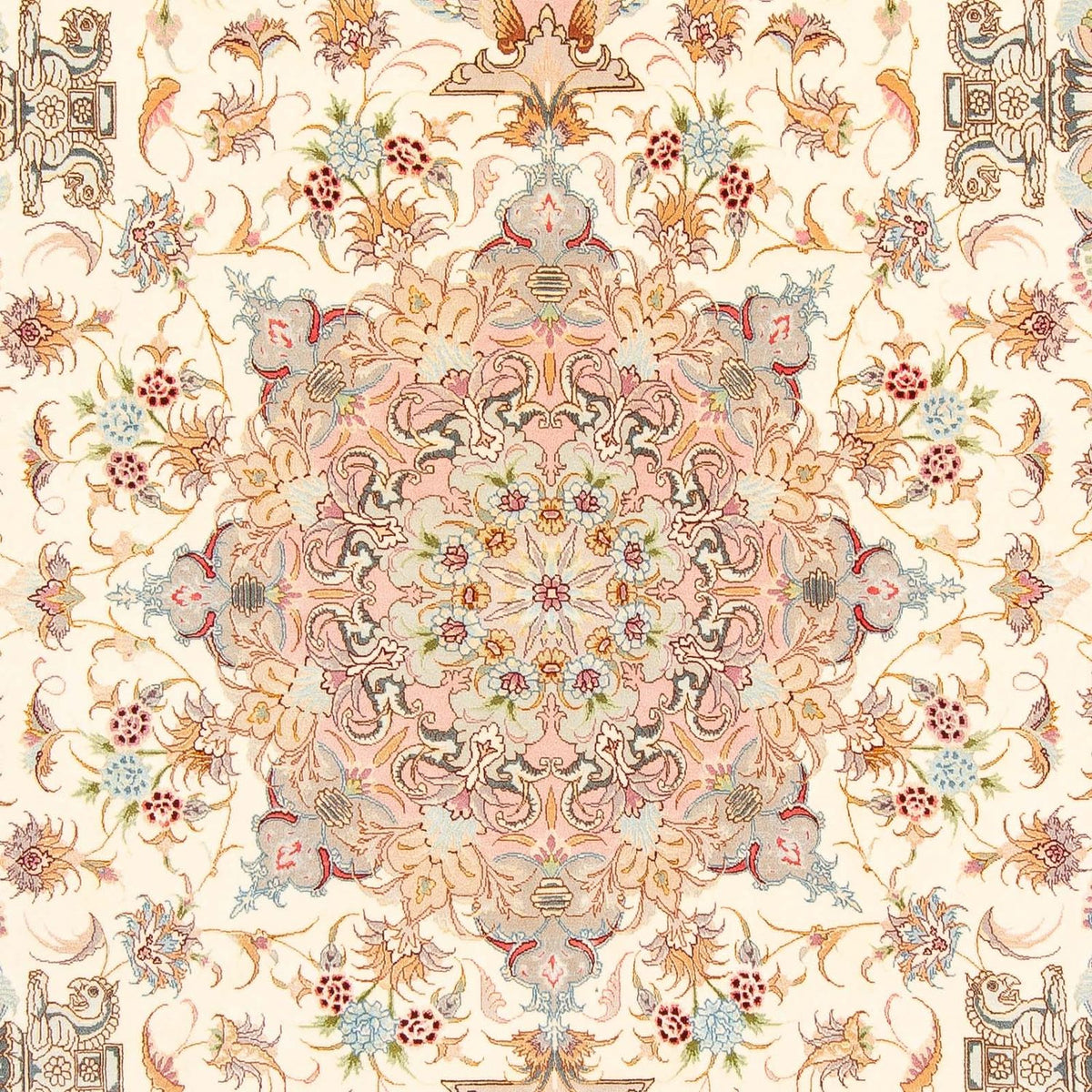 Perzisch tapijt - Tabriz - 301 x 200 cm - beige