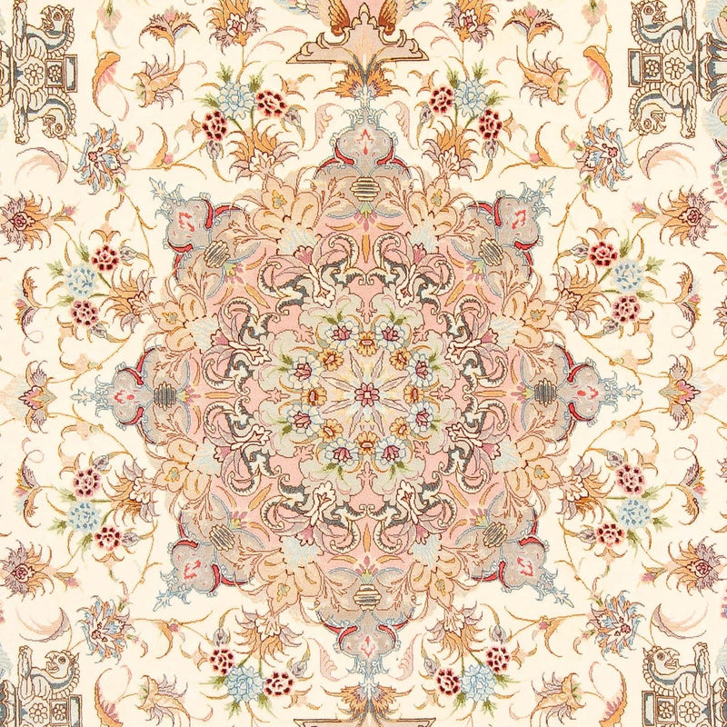 Perzisch tapijt - Tabriz - 301 x 200 cm - beige