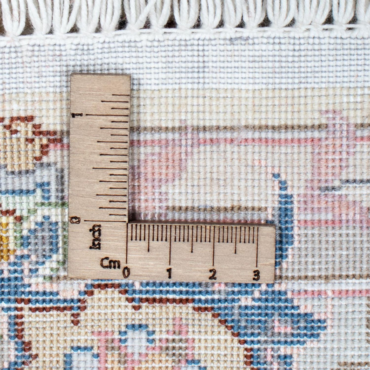 Loper Perzisch tapijt - Tabriz - Royal - 355 x 92 cm - beige