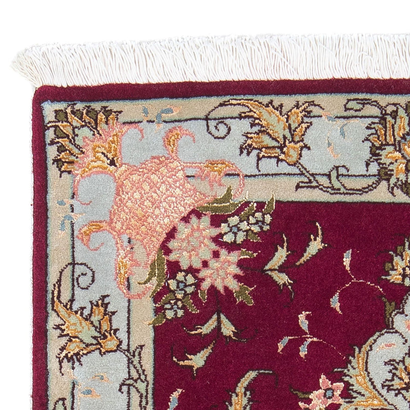 Perzisch tapijt - Tabriz - Royal - 90 x 60 cm - donkerrood