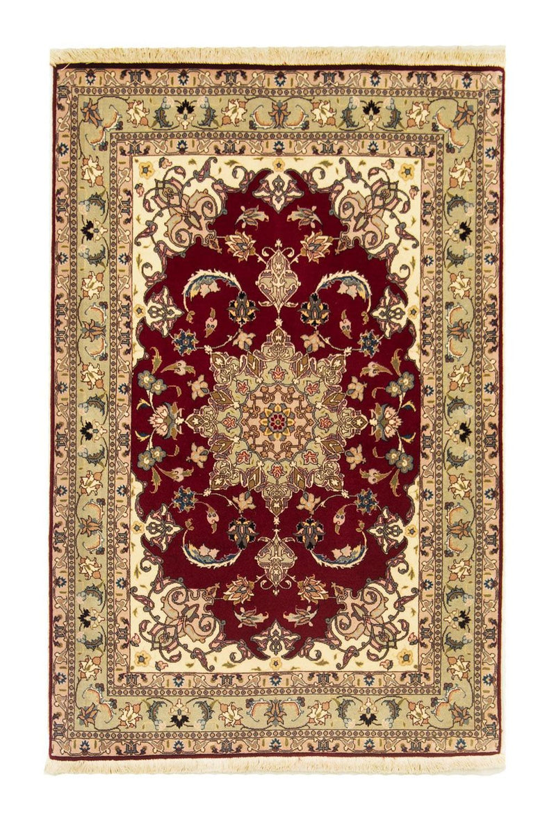 Perzisch tapijt - Tabriz - Royal - 150 x 99 cm - rood