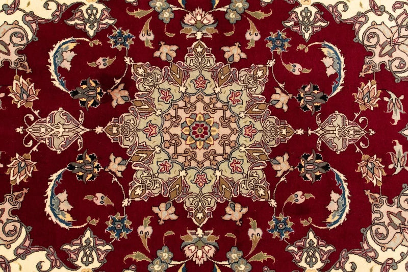 Perzisch tapijt - Tabriz - Royal - 150 x 99 cm - rood